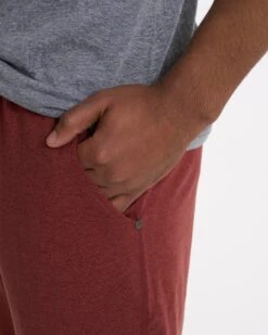Ponto Performance Pant | Red Clay Heather -Men's Apparel Shop 0032 V418HRC 10376