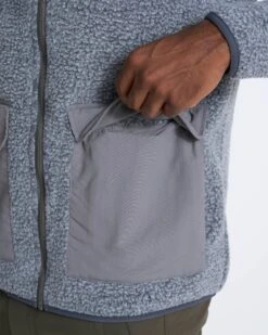 Idyllwild Sherpa Jacket | Heather Grey -Men's Apparel Shop 0064 V543HTG 01963