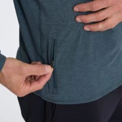 Ease Performance Half Zip | Stone Heather -Men's Apparel Shop 0065 V221HSO 03972