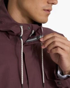 Palisades Rain Jacket | Chestnut -Men's Apparel Shop 0097 V525CHN 04380