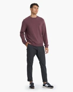 Cypress Crew | Chestnut -Men's Apparel Shop 0159 V255CHN 01144