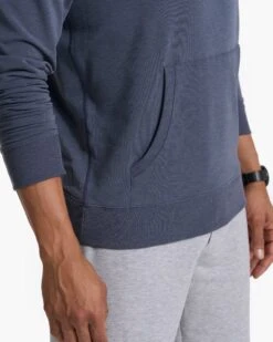 Austin Hoodie | Azure Heather -Men's Apparel Shop 0167 V254HAZ 2253