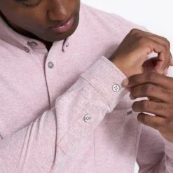 Long Sleeve Ace Button Down | Saltwater Red 15 Long Sleeve Ace Button Down | Saltwater Red -Men's Apparel Shop 0195 V185SWR 00264