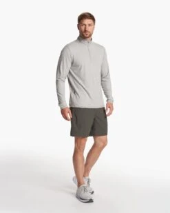 Ease Performance Half Zip | Light Heather Grey -Men's Apparel Shop SP23 M DENMARK TESI BOOK 1 56633 x1c