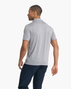 Zephyr Polo | Heather Grey -Men's Apparel Shop V1000HTG FA22 M ECOMM FULL 0254