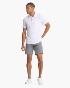 Zephyr Polo | White 12 Zephyr Polo | White -Men's Apparel Shop V1000WHT FA22 M ECOMM FULL 0284