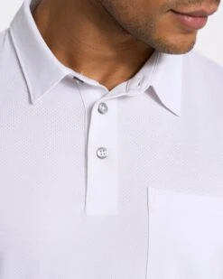 Zephyr Polo | White 10 Zephyr Polo | White -Men's Apparel Shop V1000WHT FA22 M ECOMM TOP 0326