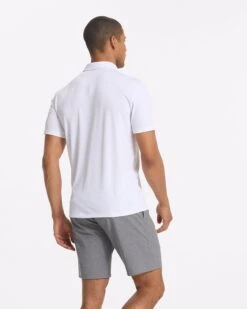 Zephyr Polo | White 11 Zephyr Polo | White -Men's Apparel Shop V1000WHT FA22 M ECOMM TOP 0335