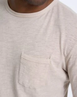 Long Sleeve Rise Tee | Dark Salt -Men's Apparel Shop V1001DSA 01547