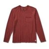 Long-Sleeve Rise Tee | Red Clay -Men's Apparel Shop V1001RCL 0
