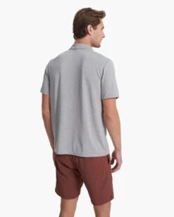 Knit Twill Polo | Steel Heather 11 Knit Twill Polo | Steel Heather -Men's Apparel Shop V1004STH SP23 M ECOMM TOPS TOP 0738 4X5 22c4e42b f2ad 422e 99a5 bbd258d1c3b0