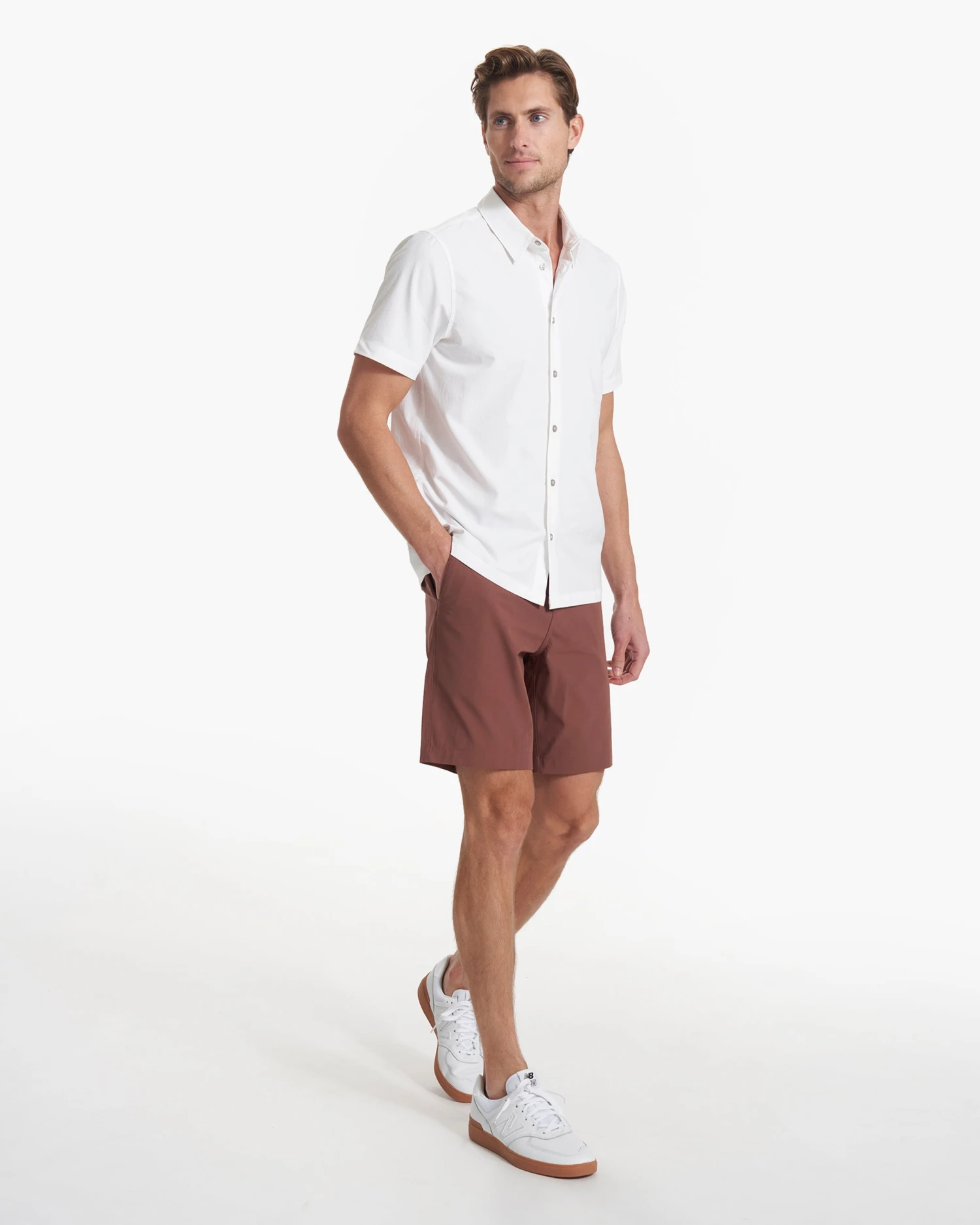 Short Sleeve Manhattan Button Down | White 7 Short Sleeve Manhattan Button Down | White - Image 5