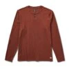 Long-Sleeve Ever Henley | Cedar -Men's Apparel Shop V108CED