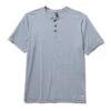 Short Sleeve Ever Henley | Light Cloud -Men's Apparel Shop V165 LCL ColorCorrect