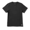 Short-Sleeve Ever Henley | Black 2 Short-Sleeve Ever Henley | Black -Men's Apparel Shop V165BLK 0