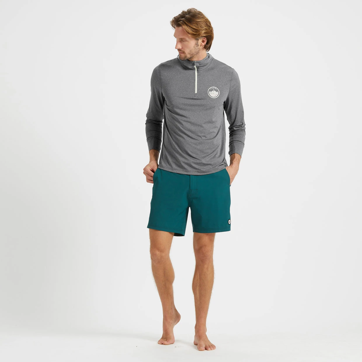 Uluwatu Water Hoodie | Charcoal Heather 6 Uluwatu Water Hoodie | Charcoal Heather - Image 4