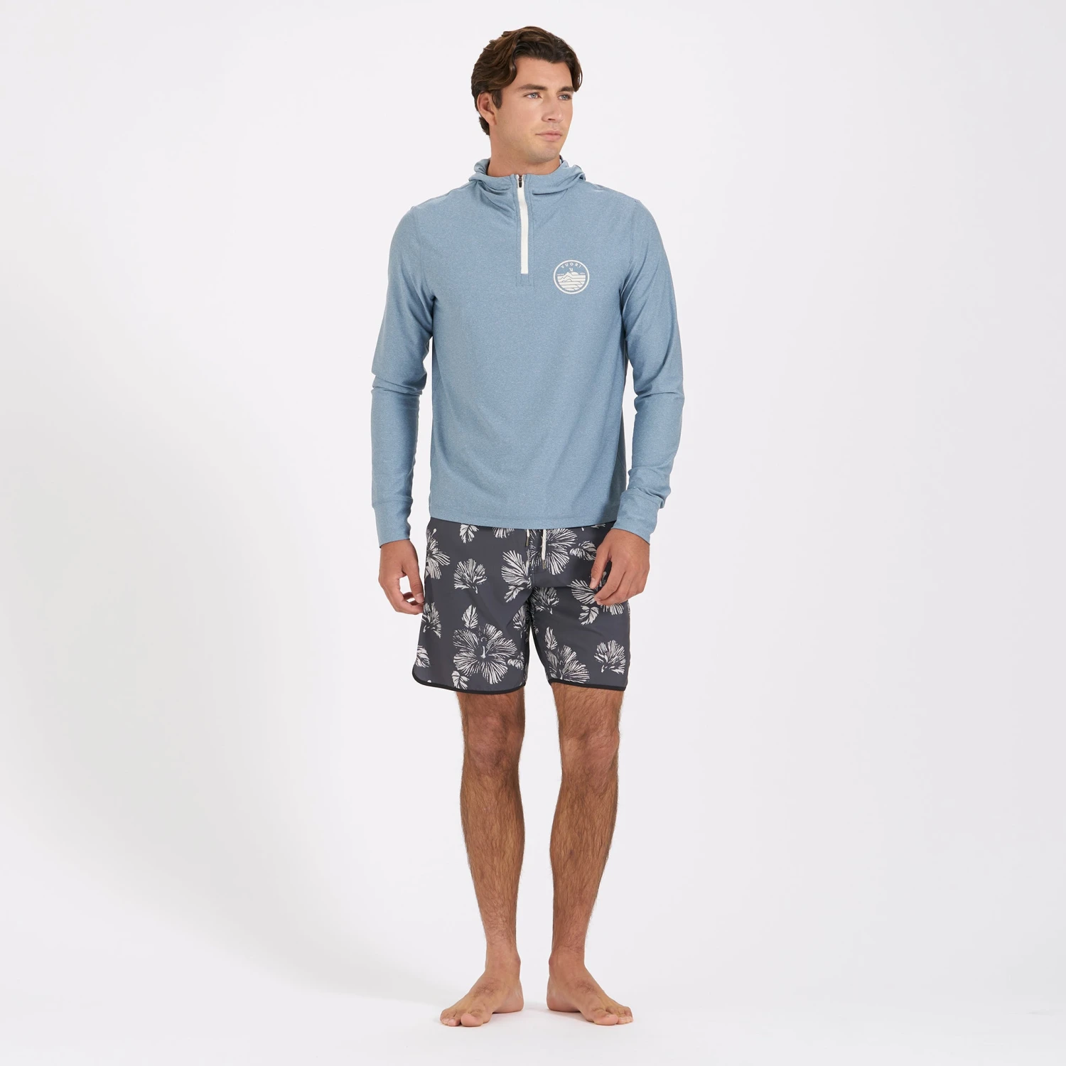 Uluwatu Water Hoodie | Cloud Heather 7 Uluwatu Water Hoodie | Cloud Heather - Image 5