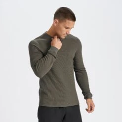 Waffle Crew | Oregano 10 Waffle Crew | Oregano -Men's Apparel Shop V176ORE 2