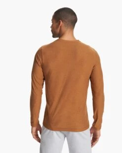 Long Sleeve Strato Tech Tee | Autumn Heather 11 Long Sleeve Strato Tech Tee | Autumn Heather -Men's Apparel Shop V178HAU FA23 M ECOMM TOPS BACK TOPS 5