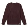 Long-Sleeve Strato Tech Tee | Oxblood Heather