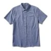 Short-Sleeve Bridge Button Down | Azure Arrows -Men's Apparel Shop V184AZA 0