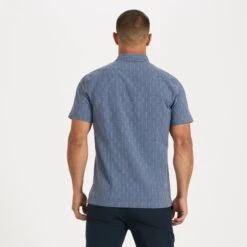 Short-Sleeve Bridge Button Down | Azure Arrows -Men's Apparel Shop V184AZA 3 0867f812 e258 4bc9 a491 01121aa7f766