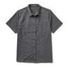 Short-Sleeve Bridge Button Down | Charcoal Arrows -Men's Apparel Shop V184CHA 1