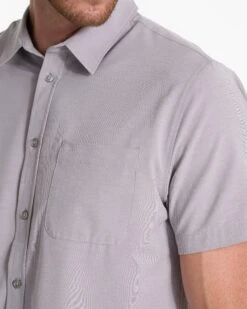 Short Sleeve Bridge Button Down | Fog -Men's Apparel Shop V184FOG SP23 M ECOMM TOPS DETAIL 2645 1x1 2c736703 96d9 4fa3 95c0 c0c2063f808d