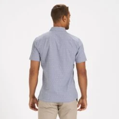Short-Sleeve Bridge Button Down | Grey Moon Phase -Men's Apparel Shop V184GMP 3 cfd2e924 ff3a 4bc6 bc46 a51a7f598e3c