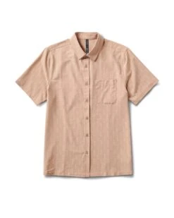 Short-Sleeve Bridge Button Down | Wheat Arrows