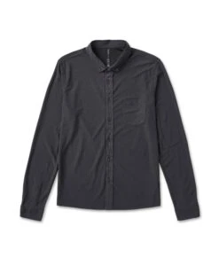 Long-Sleeve Ace Button-Down | Charcoal