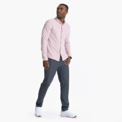 Long Sleeve Ace Button Down | Saltwater Red 14 Long Sleeve Ace Button Down | Saltwater Red -Men's Apparel Shop V185SWR 00201