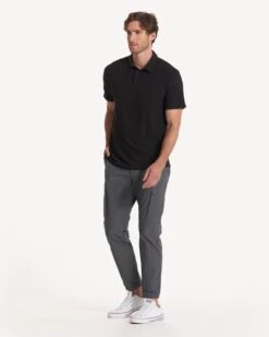 Strato Tech Polo | Black -Men's Apparel Shop V188BLK SP23 M ECOMM TOPS FULL 4063 1x1 5870a45a adf6 4869 ad1b 5b534e563bf2