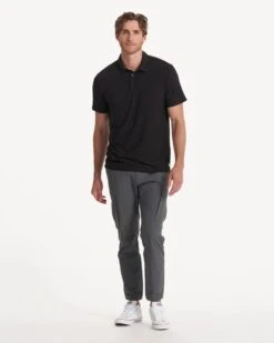 Strato Tech Polo | Black -Men's Apparel Shop V188BLK SP23 M ECOMM TOPS TOP 4111 1x1 80b74b9d a962 4005 9f3c 85e62dbf9958