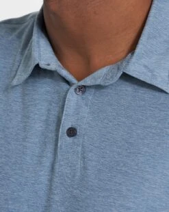 Strato Tech Polo | Cloud Heather -Men's Apparel Shop V188HCL 0426