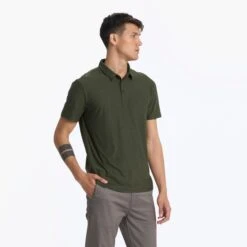 Strato Tech Polo | Forest Heather 9 Strato Tech Polo | Forest Heather -Men's Apparel Shop V188HFO 04560