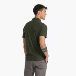 Strato Tech Polo | Forest Heather 10 Strato Tech Polo | Forest Heather -Men's Apparel Shop V188HFO 04572