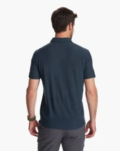 Strato Tech Polo | Navy Heather -Men's Apparel Shop V188HNV 3