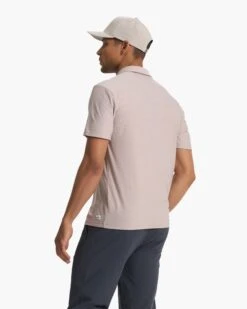Strato Tech Polo | Oyster Heather -Men's Apparel Shop V188HOY SP23 M ECOMM TOPS FULL 3175 1x1 7e89a1ff 6132 41e7 8567 65d6663cd698