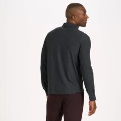 Long Sleeve Strato Button-Down | Charcoal Heather -Men's Apparel Shop V192HCC 3 beb040e1 452f 4f1c b222 08988155d125