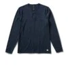 Long Sleeve Ease Performance Henley | Ink Heather -Men's Apparel Shop V194HIN 0