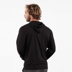 Jackson Hoodie | Black -Men's Apparel Shop V213BLK 2