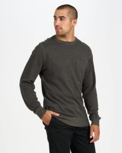 Jeffreys Pullover | Oregano Heather -Men's Apparel Shop V218HOR 21FA M ECOMM fleece FRONT TOPS 2