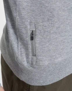 Jeffreys Pullover | Heather Grey -Men's Apparel Shop V218HTG 2