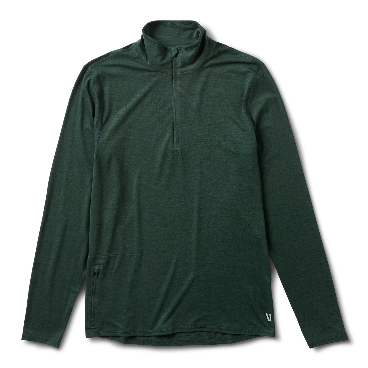 Ease Performance Half Zip | Blackened Green Heather 3 Ease Performance Half Zip | Blackened Green Heather