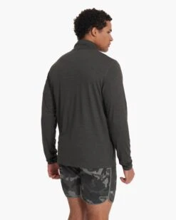 Ease Performance Half Zip | Charcoal Heather -Men's Apparel Shop V221HCC SP21 M ECOMM TOP 2545