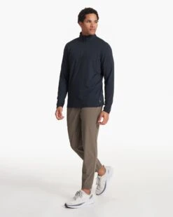Ease Performance Half Zip | Ink Heather -Men's Apparel Shop V221HIN FA19 M ECOMM FULL 2428