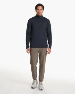 Ease Performance Half Zip | Ink Heather -Men's Apparel Shop V221HIN FA19 M ECOMM TOP 2491