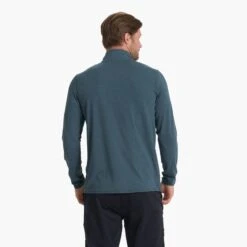 Ease Performance Half Zip | Stone Heather -Men's Apparel Shop V221HSO 03959