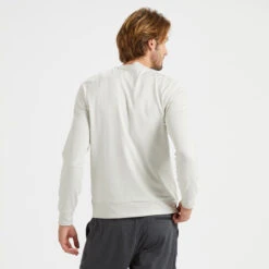 Ponto Performance Crew | Dove Grey Heather -Men's Apparel Shop V224HDG 3